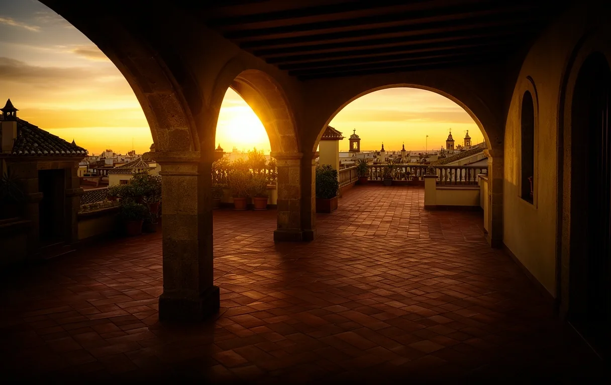 Sevilla al atardecer